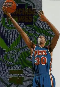 1997-98 Fleer - Franchise Futures #8 - Kerry Kittles - New Jersey Nets - Front