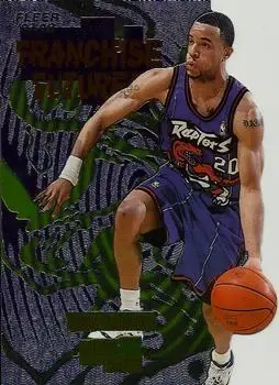 1997-98 Fleer - Franchise Futures #10 - Damon Stoudamire - Toronto Raptors - Front