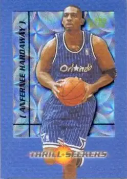 1997-98 Fleer - Thrill Seekers #4TS - Anfernee Hardaway - Orlando Magic - Front