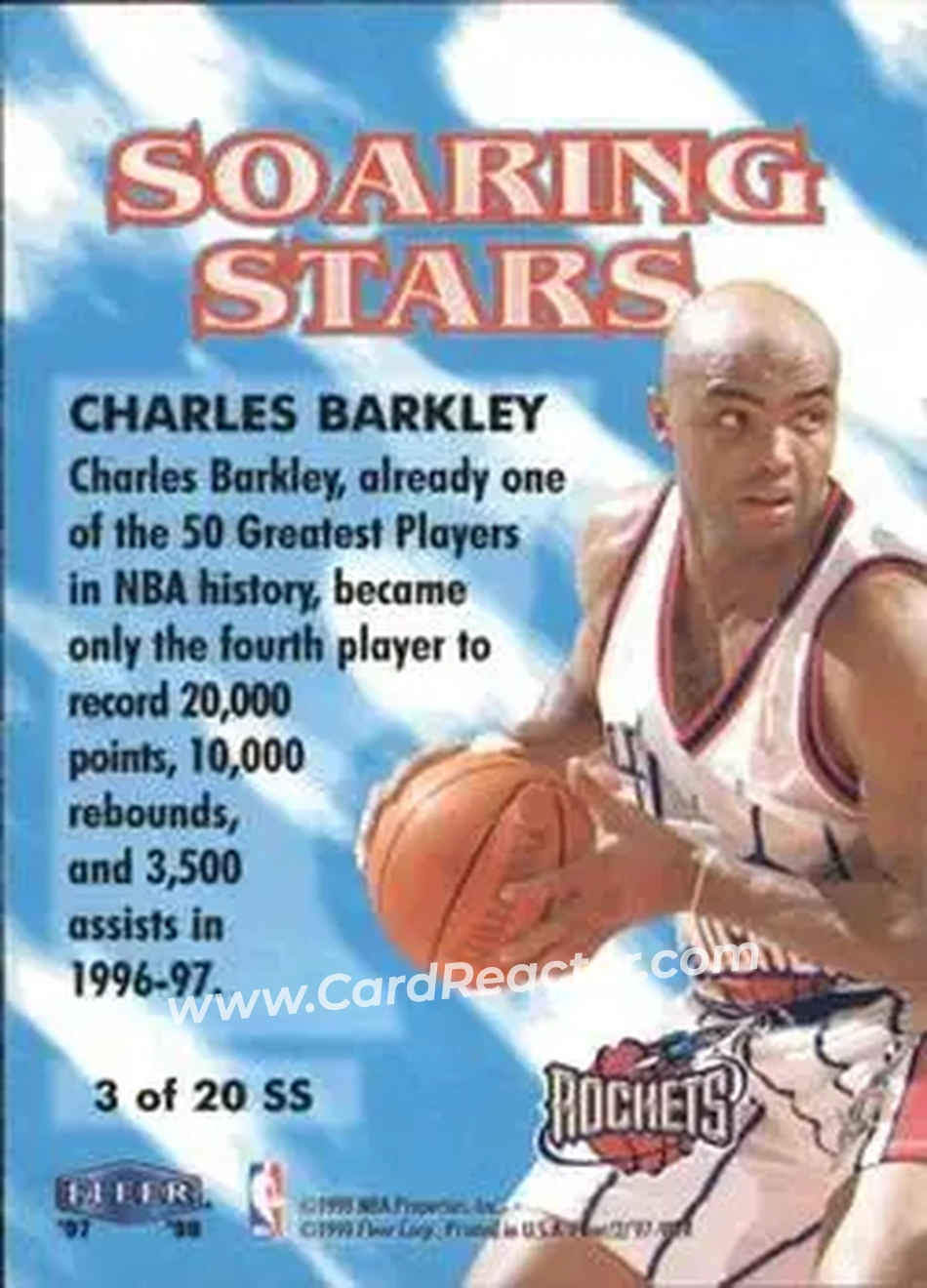 Back of Charles Barkley