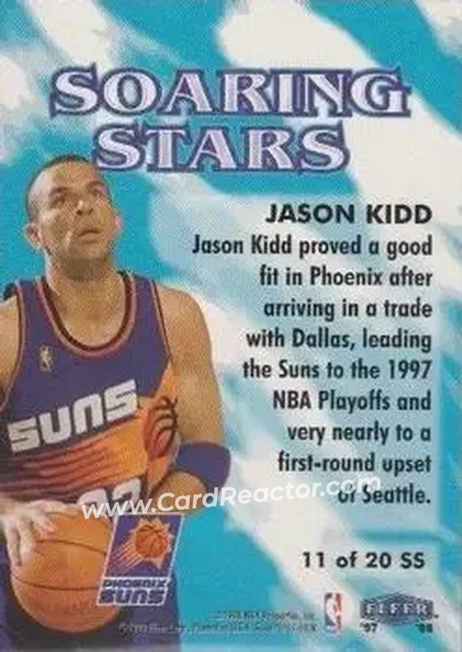 Back of Jason Kidd