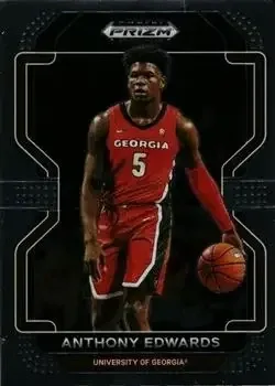 2022 Panini Prizm Draft Picks #3 Anthony Edwards