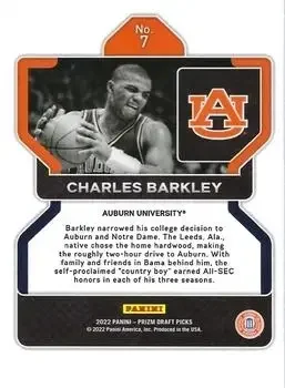 Back of Charles Barkley