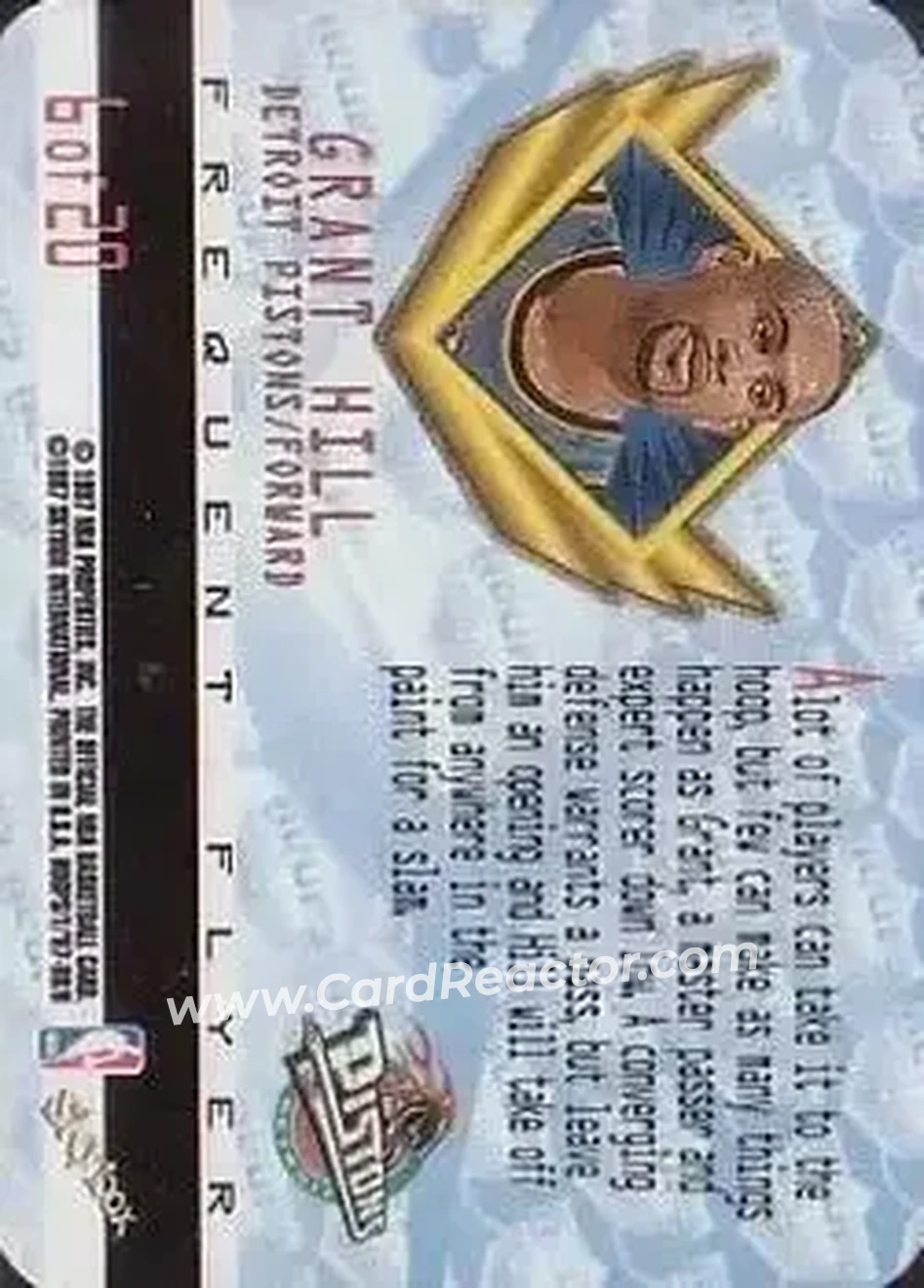 Back of Grant Hill
