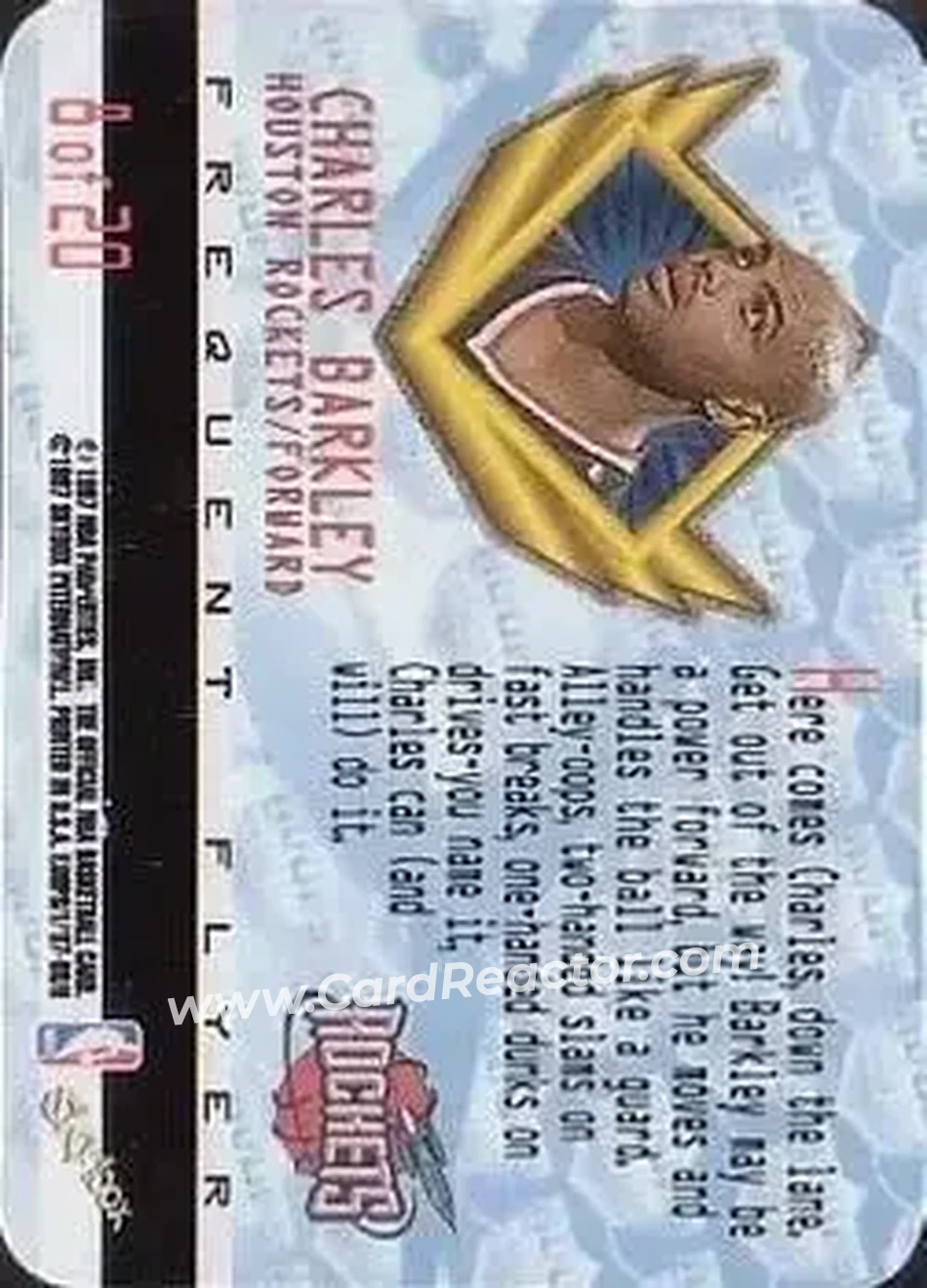 Back of Charles Barkley