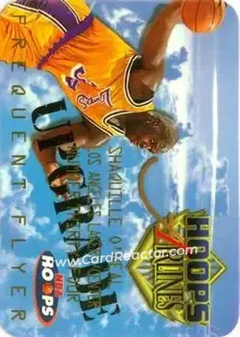 Front of Shaquille O'Neal