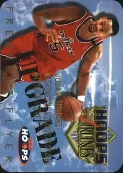 1997-98 Hoops - Frequent Flyer Club First Class Upgrade #19 - Juwan Howard - Washington Wizards - Front