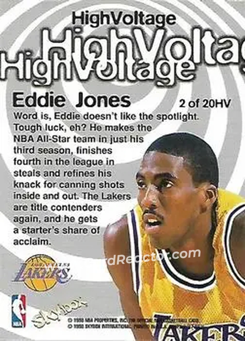Back of Eddie Jones