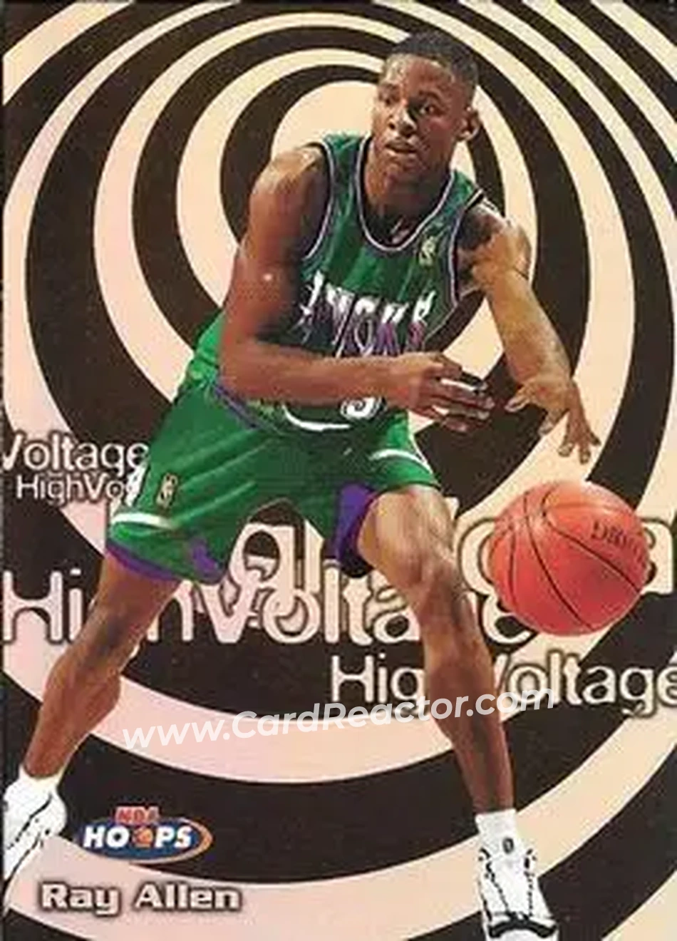 Front of Ray Allen