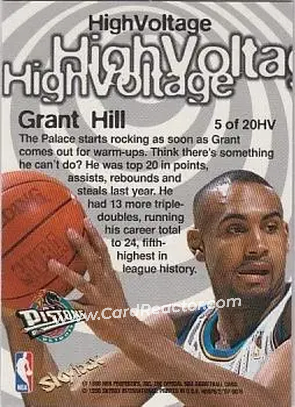 Back of Grant Hill