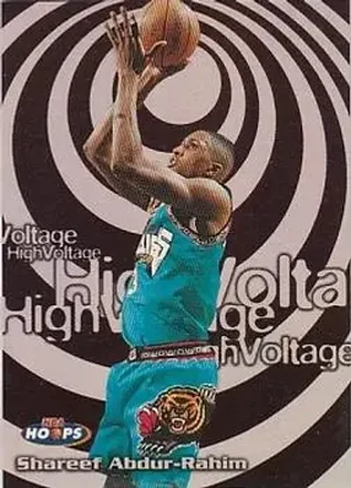 1997-98 Hoops #6 HV 1997-98 Hoops Shareef Abdur-Rahim