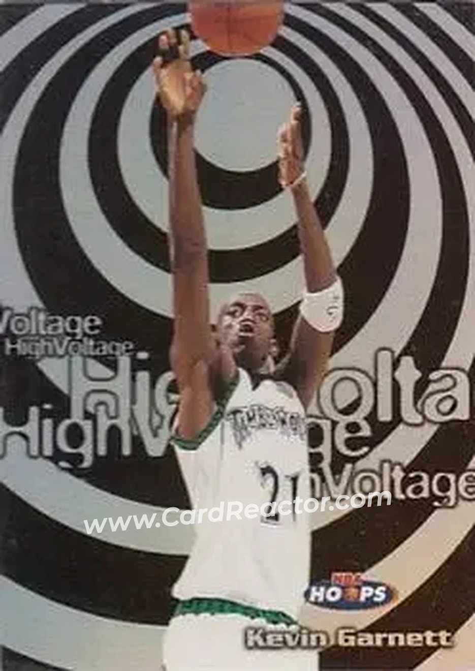Front of Kevin Garnett