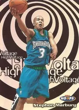 1997-98 Hoops #11 HV 1997-98 Hoops Stephon Marbury