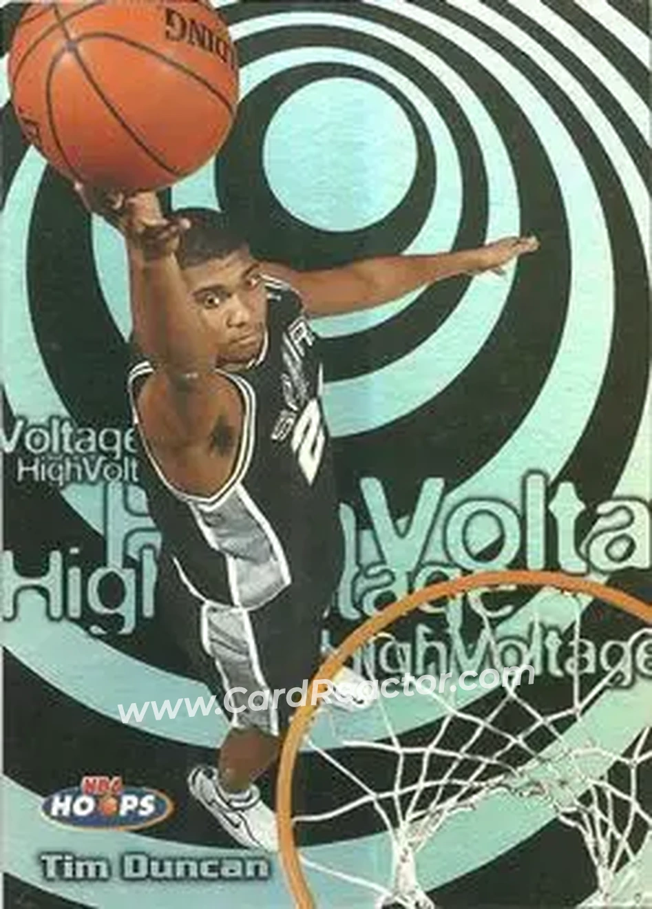 Front of Tim Duncan