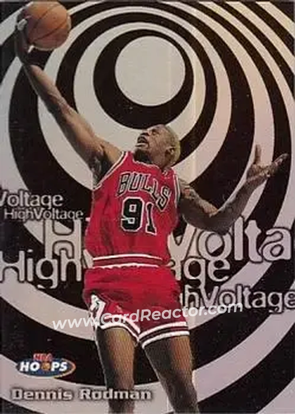 Front of Dennis Rodman