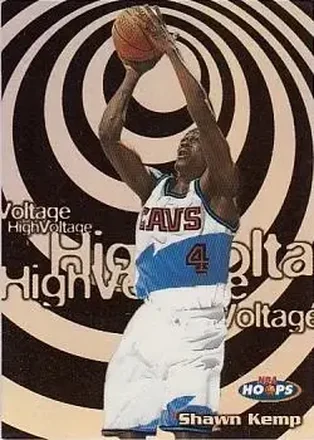 1997-98 Hoops #18 HV 1997-98 Hoops Shawn Kemp