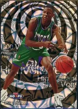 1997-98 Hoops #3 HV 1997-98 Hoops Ray Allen
