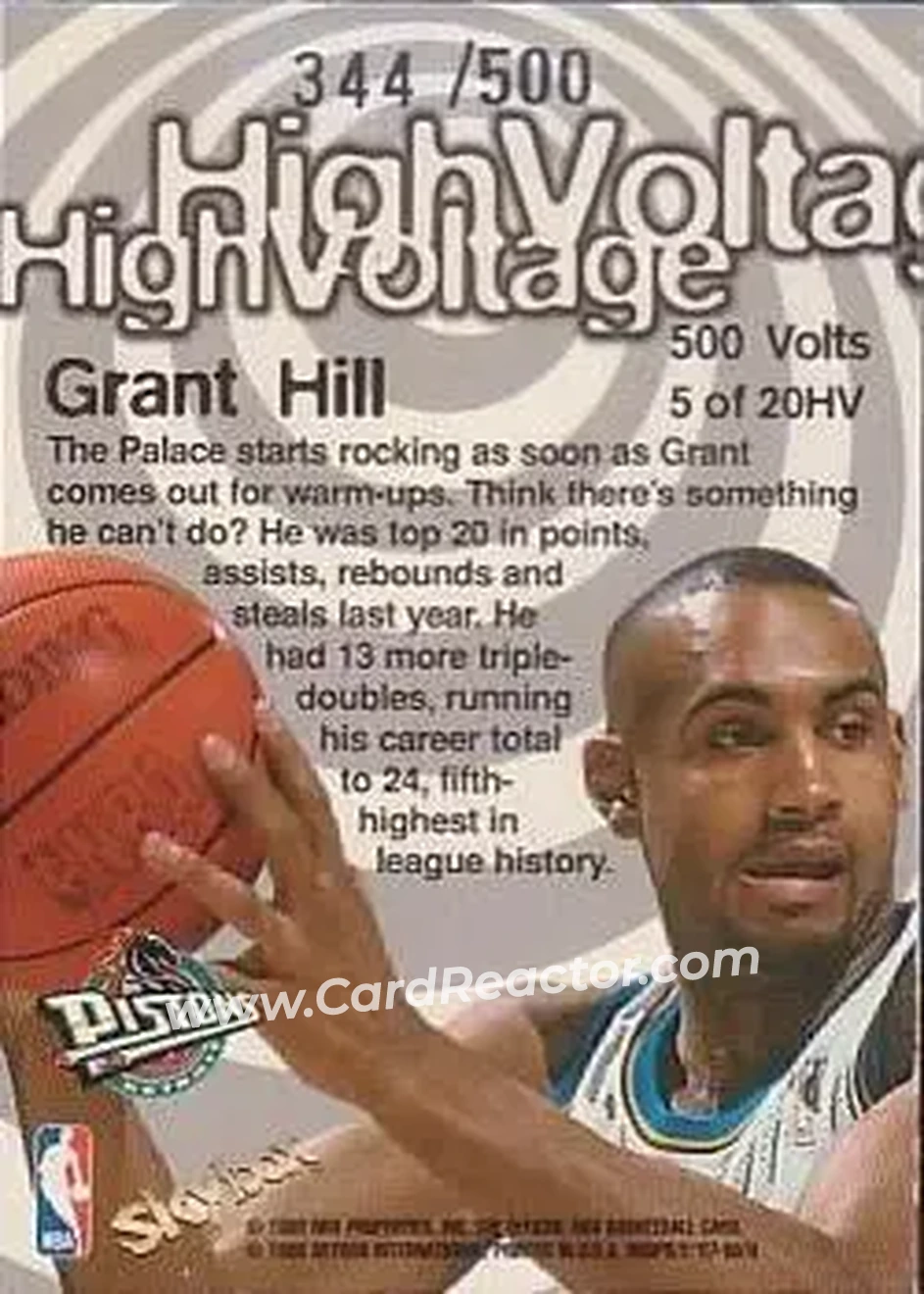 Back of Grant Hill