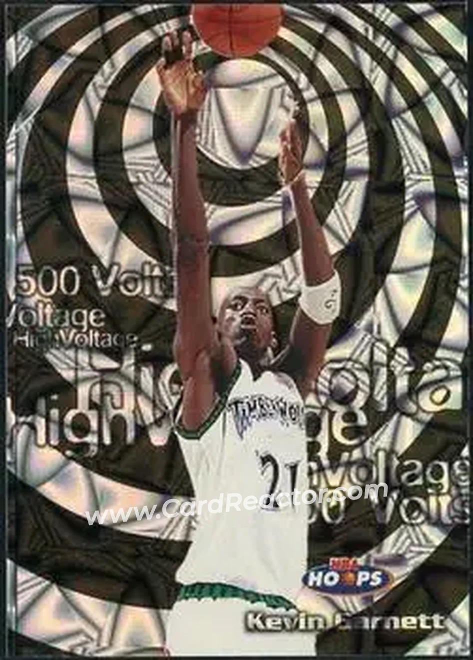 Front of Kevin Garnett