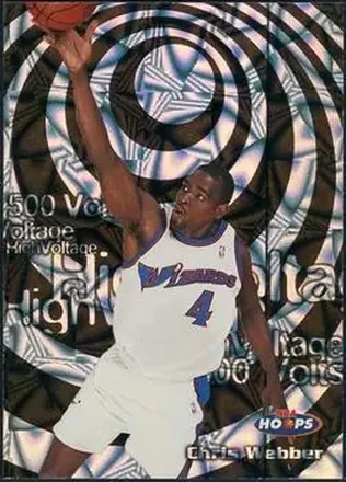 1997-98 Hoops #12 HV 1997-98 Hoops Chris Webber