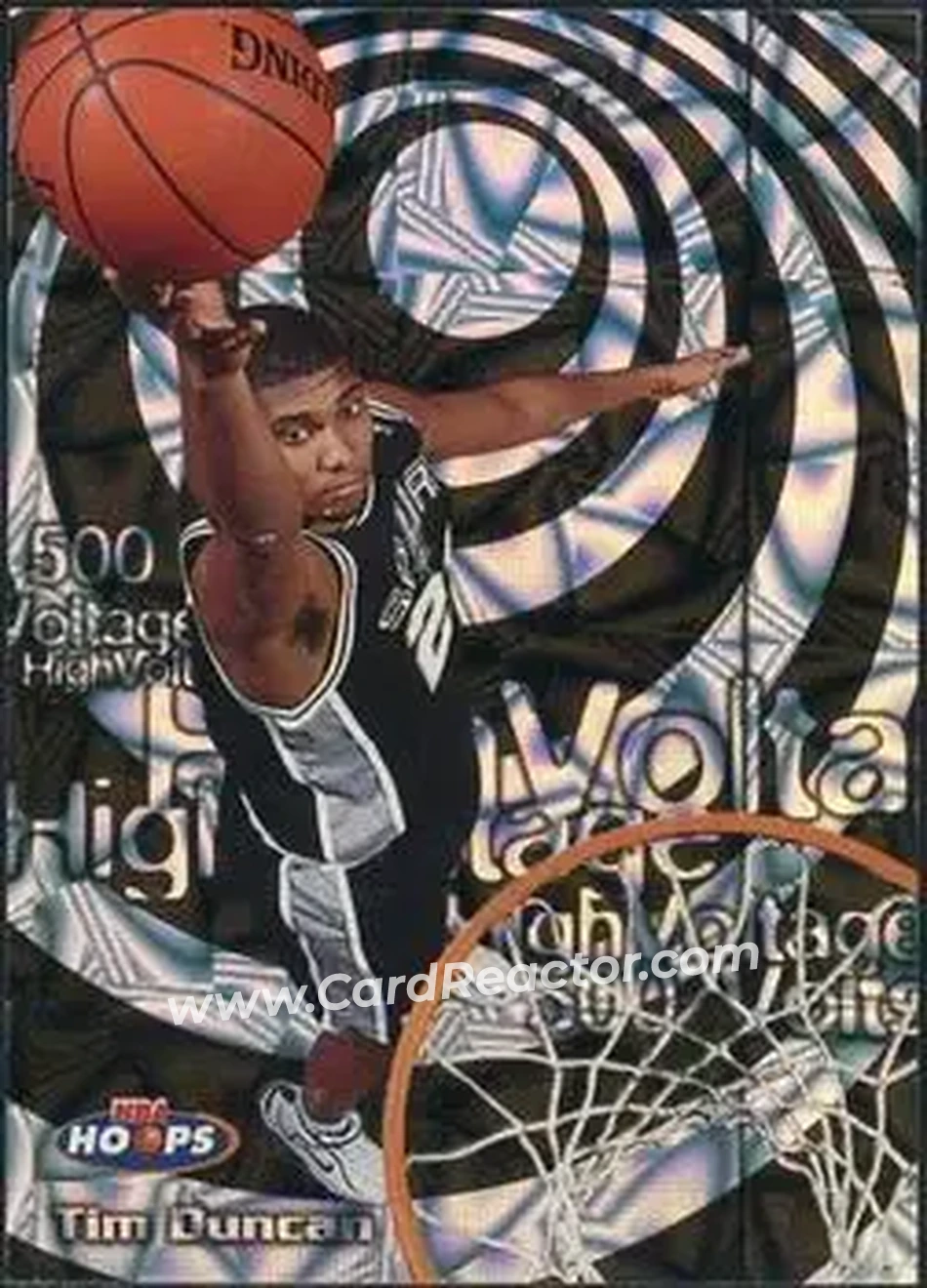 Front of Tim Duncan