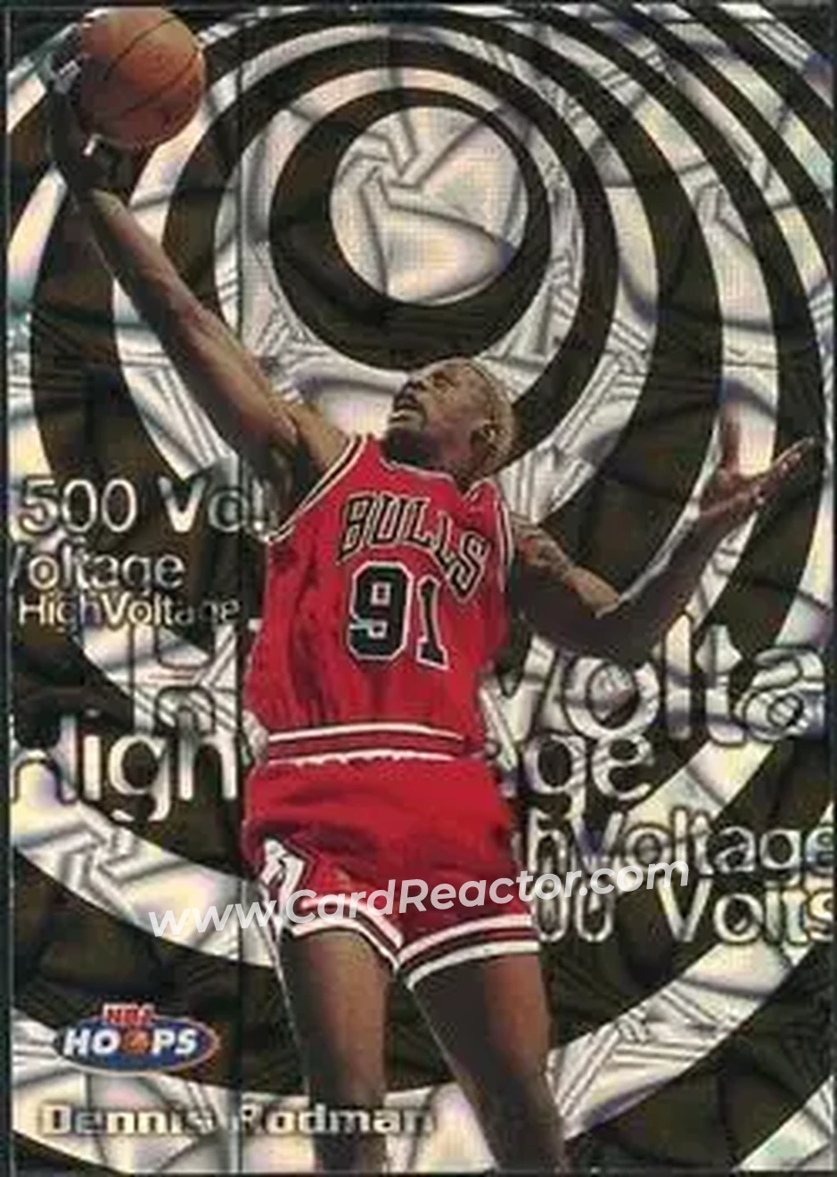 Front of Dennis Rodman
