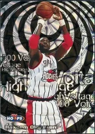 1997-98 Hoops #19 HV 1997-98 Hoops Hakeem Olajuwon