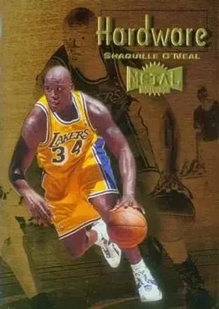 1997-98 Metal Universe Championship #3 H 1997-98 Metal Universe Championship Shaquille O'Neal