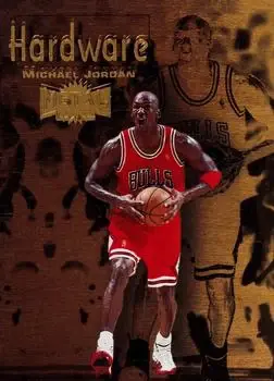 1997-98 Metal Universe Championship - Hardware #5 H - Michael Jordan - Chicago Bulls - Front