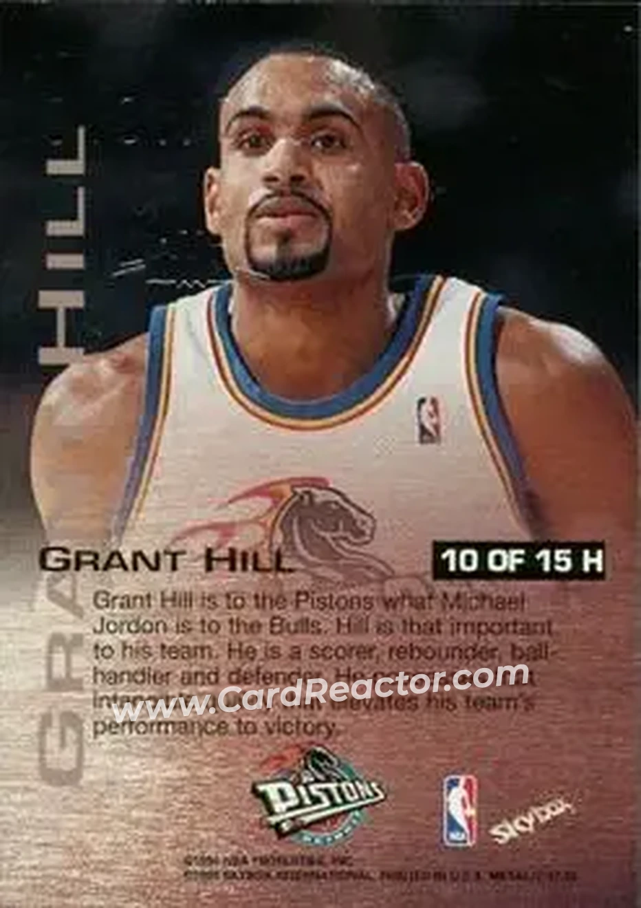 Back of Grant Hill