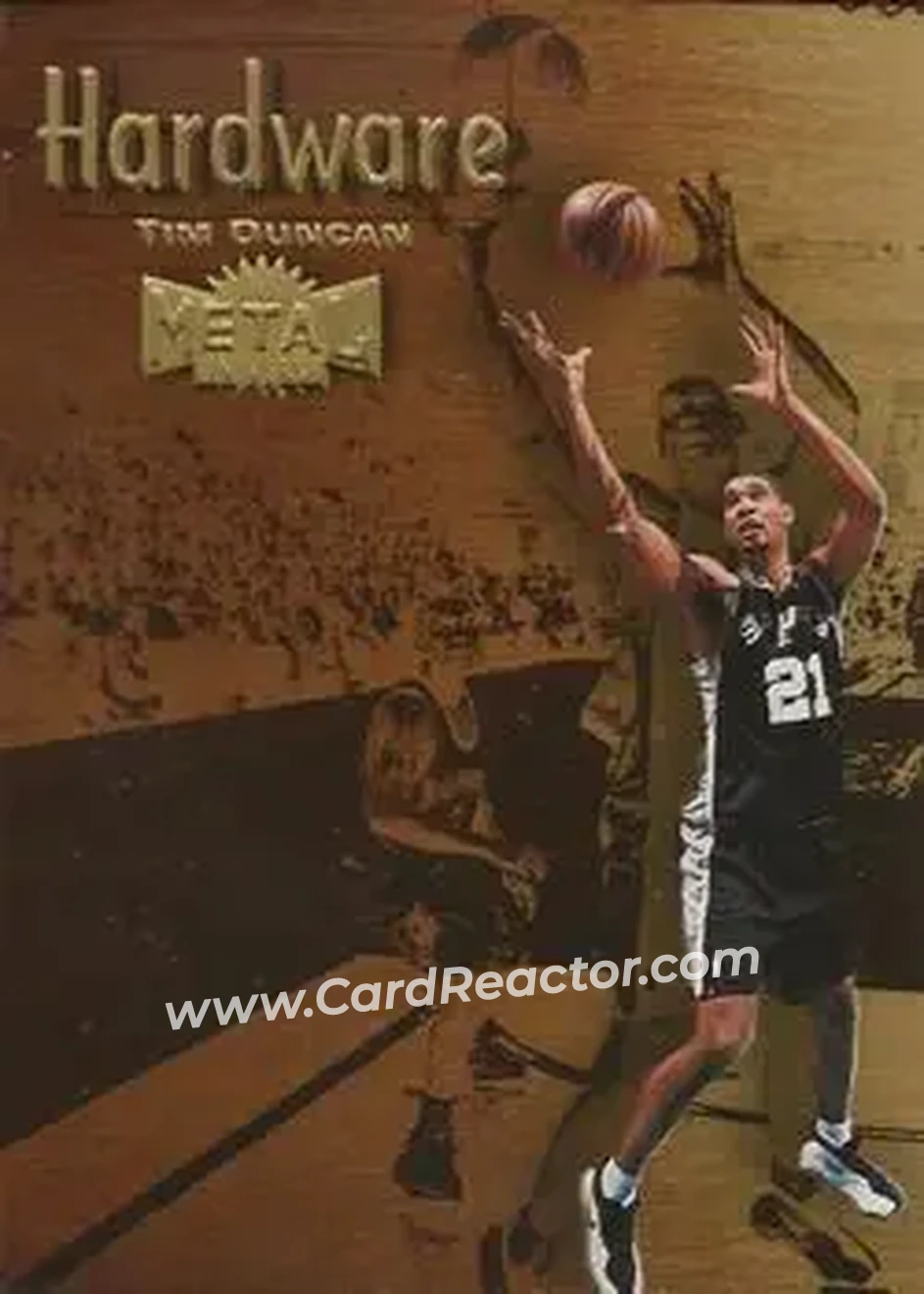 Front of Tim Duncan