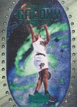 1997-98 Metal Universe Championship - Championship Galaxy #2 CG - Allen Iverson - Philadelphia 76ers - Front