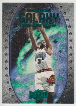 1997-98 Metal Universe Championship - Championship Galaxy #9 CG - Shareef Abdur-Rahim - Vancouver Grizzlies - Front