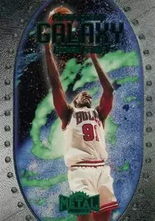 1997-98 Metal Universe Championship #10 CG 1997-98 Metal Universe Championship Dennis Rodman