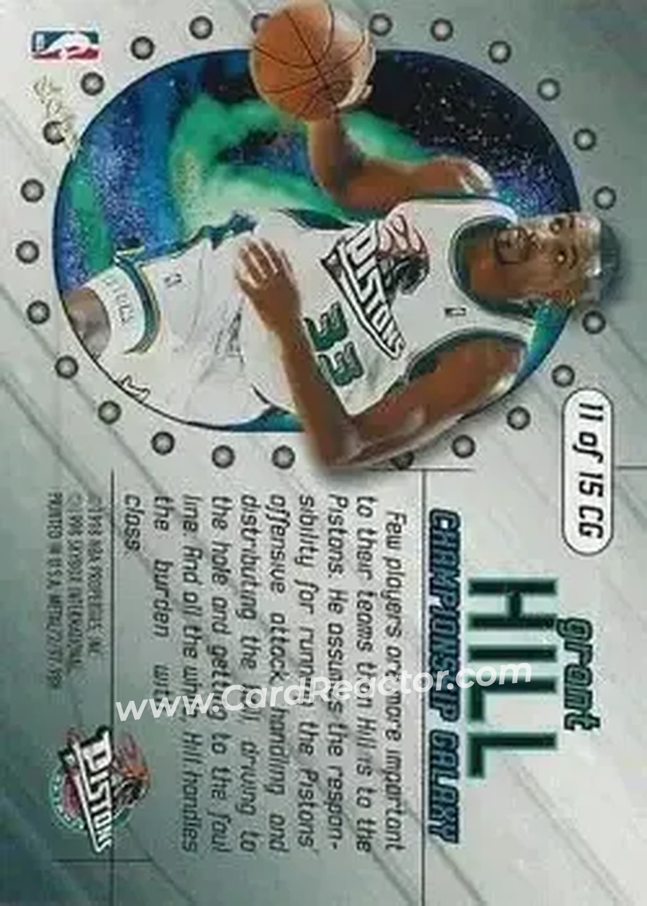 Back of Grant Hill