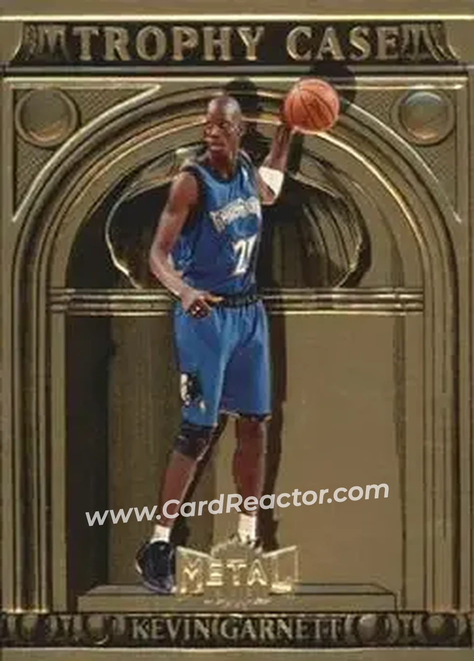Front of Kevin Garnett