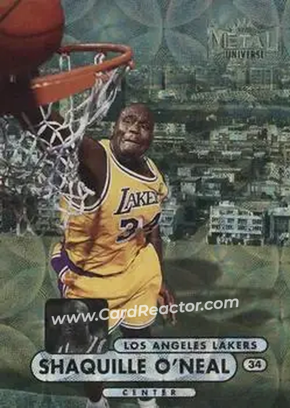 Front of Shaquille O'Neal