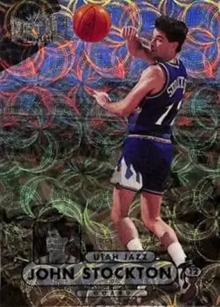1997-98 Metal Universe Championship #17 1997-98 Metal Universe Championship John Stockton