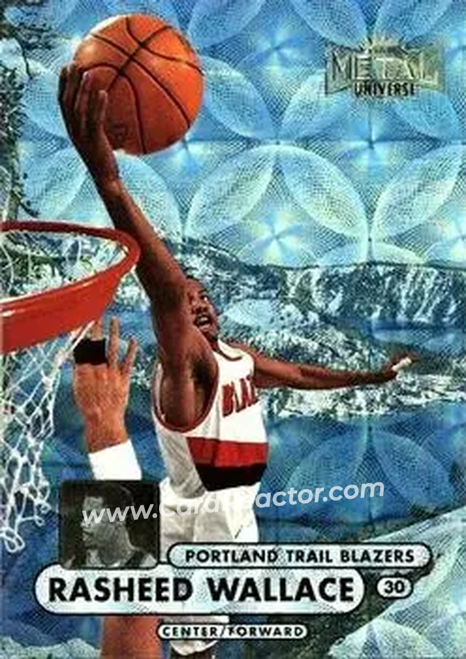 Front of Rasheed Wallace