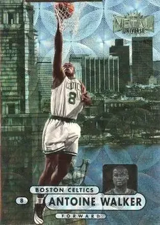 1997-98 Metal Universe Championship #27 1997-98 Metal Universe Championship Antoine Walker