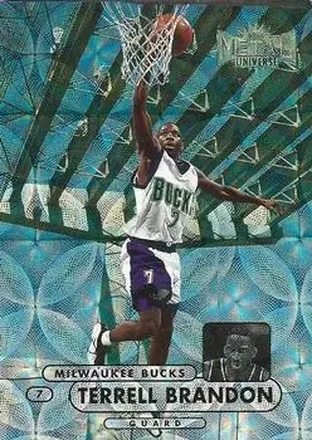 1997-98 Metal Universe Championship #28 1997-98 Metal Universe Championship Terrell Brandon