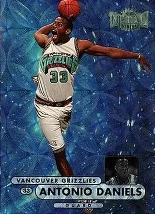 1997-98 Metal Universe Championship #30 1997-98 Metal Universe Championship Antonio Daniels