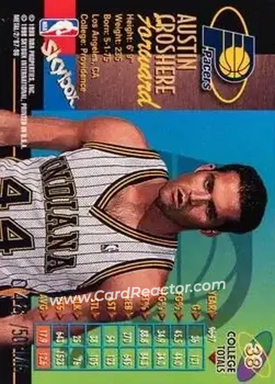 Back of Austin Croshere