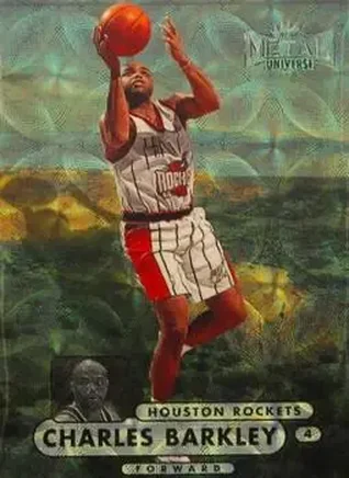 1997-98 Metal Universe Championship #45 1997-98 Metal Universe Championship Charles Barkley