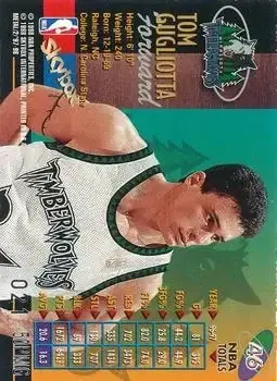1997-98 Metal Universe Championship - Precious Metal Gems #46 - Tom Gugliotta - Minnesota Timberwolves - Back
