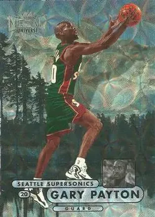 1997-98 Metal Universe Championship #59 1997-98 Metal Universe Championship Gary Payton