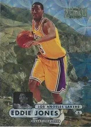 1997-98 Metal Universe Championship #63 1997-98 Metal Universe Championship Eddie Jones