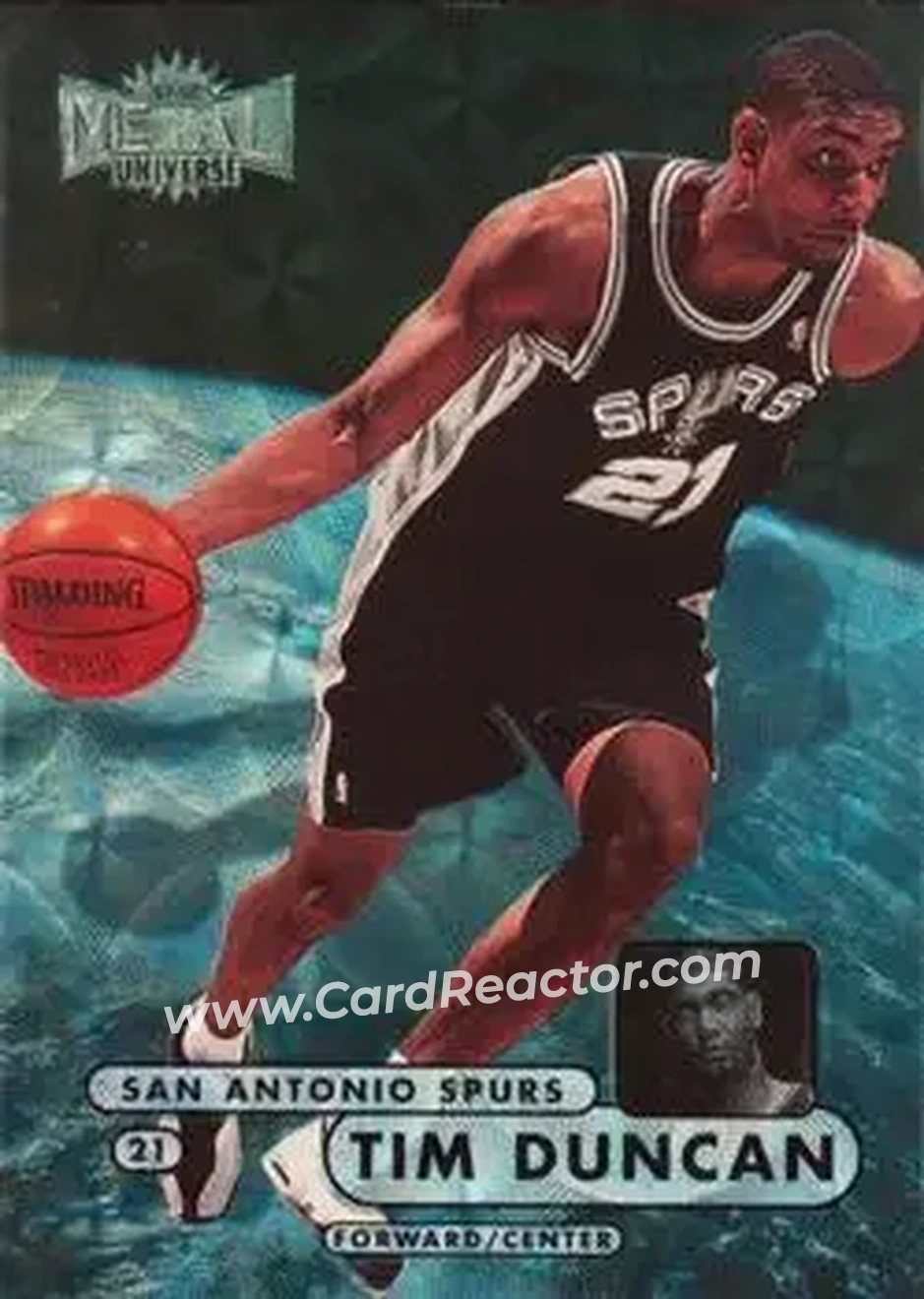 Front of Tim Duncan