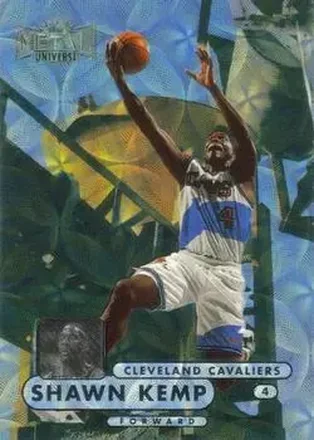 1997-98 Metal Universe Championship #78 1997-98 Metal Universe Championship Shawn Kemp