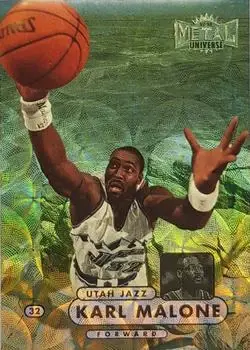 1997-98 Metal Universe Championship - Precious Metal Gems #88 - Karl Malone - Utah Jazz - Front 1997-98 Metal Universe Championship - Precious Metal Gems #88 - Karl Malone - Utah Jazz - Front